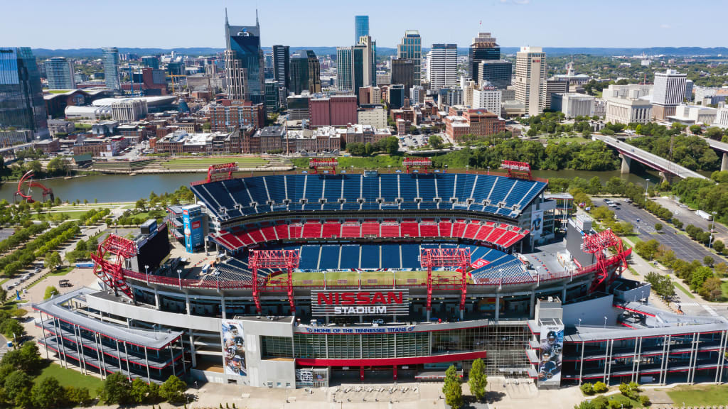 Nashville Nissan Stadium Skyline